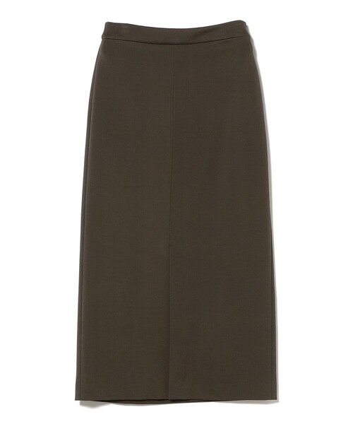 Demi-Luxe BEAMS（デミルクス ビームス）の「ポンチ フロントスリット スカート（スカート・レディース・カーキ/オフホワイト・38/36）」の10枚目の写真