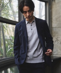 JUNRED（ジュンレッド）の「軽量ナイロンストレッチジャケット/セットアップ対応/接触冷感（スーツジャケット）」