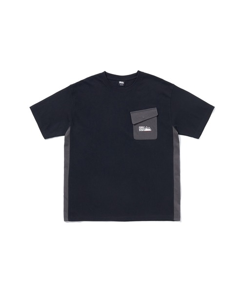 FIRST DOWN（ファーストダウン）の「ポケット ショートスリーブTシャツ（Tシャツ/カットソー・メンズ・杢グレー/ブラック・XL/L/M）」の18枚目の写真