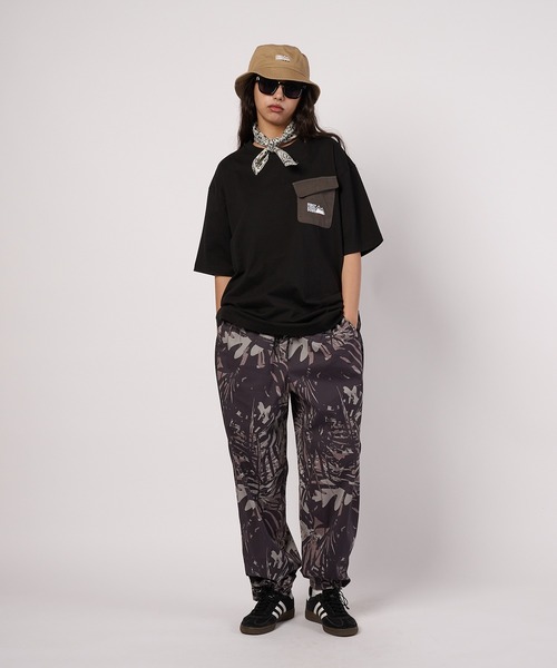 FIRST DOWN（ファーストダウン）の「ポケット ショートスリーブTシャツ（Tシャツ/カットソー・メンズ・杢グレー/ブラック・XL/L/M）」の16枚目の写真