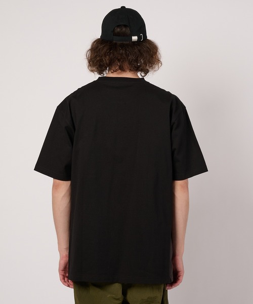 FIRST DOWN（ファーストダウン）の「ポケット ショートスリーブTシャツ（Tシャツ/カットソー・メンズ・杢グレー/ブラック・XL/L/M）」の6枚目の写真