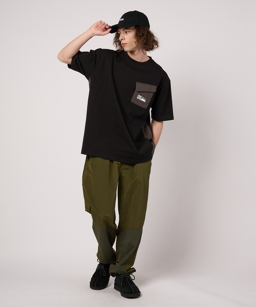 FIRST DOWN（ファーストダウン）の「ポケット ショートスリーブTシャツ（Tシャツ/カットソー・メンズ・杢グレー/ブラック・XL/L/M）」の13枚目の写真