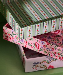 Cath Kidston（キャスキッドソン）の「ファブリック トレイ Birds（収納グッズ）」