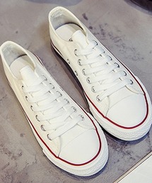 Dolce Fiora（ドルチェフィオラ）の「春コーデに合わせやすいシンプルキャンバススニーカー（スニーカー）」