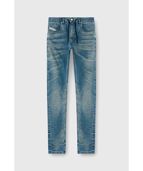 DIESEL(ディーゼル)の「メンズ デニムパンツ ジョグジーンズ 2032 D-KROOLEY-B JOGG(デニムパンツ・メンズ・インディゴブルー・28inch/32inch/30inch/34inch)」の6枚目の写真