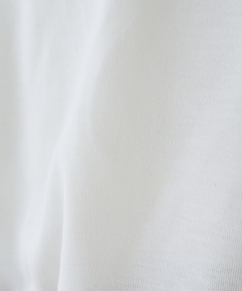 Rouge vif Anna（ルージュヴィフアンナ）の「ポリスパンパフスリーブイージーカットプルオーバー/吸水速乾（Tシャツ/カットソー・レディース・カーキ/オフホワイト/チャコールグレー・フリー）」の6枚目の写真