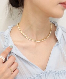 fredy emue（フレディエミュ）の「マットビーズアジャスト2セットネックレス（ネックレス）」