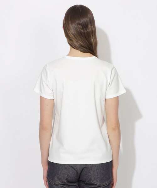 CB CRESTBRIDGE（シービークレストブリッジ）の「チェックポケットベイビーTシャツ（Tシャツ/カットソー・レディース・ブルー系その他2/ブラック/オフホワイト・M）」の13枚目の写真