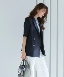 セール】《セットアップ対応》ウォッシャブルツイルフレンチジャケット