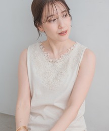 studio CLIP | 2WAYレースタンクトップ[プラスサイズあり](タンクトップ)