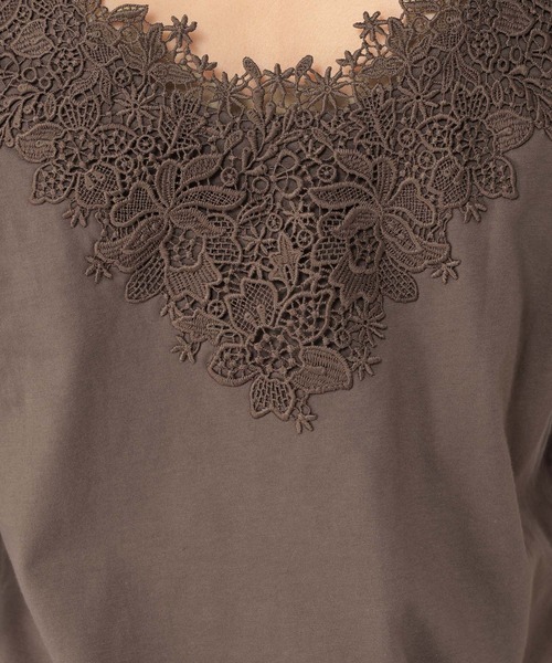 studio CLIP（スタディオクリップ）の「2WAYレースタンクトップ[プラスサイズあり]（タンクトップ・レディース・ネイビー/スモーク/ライトグリーン/ブラウン/ライトグレー/アイボリー/オフホワイト・XX-LARGE/X-LARGE/LARGE/MEDIUM/XXX-LARGE）」の22枚目の写真