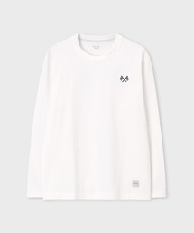 Paul Smith（ポールスミス）の「“Flag” エンブロイダリー ロングスリーブTシャツ【853358 7130S】（Tシャツ/カットソー）」