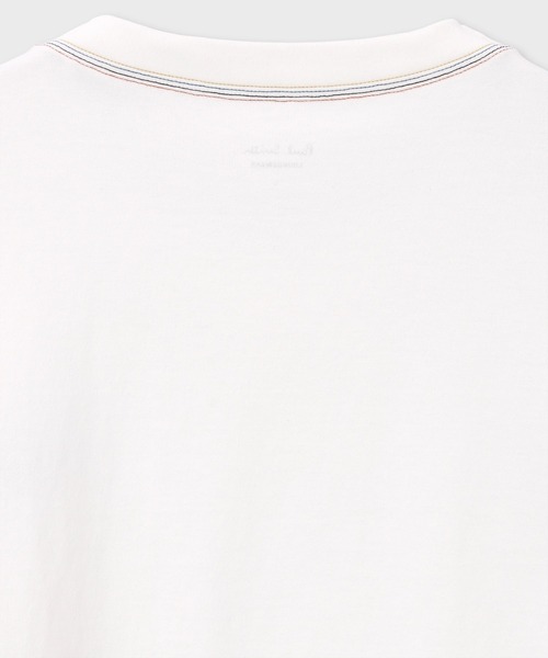 Paul Smith（ポールスミス）の「【ラウンジウェアー】“Flag” エンブロイダリー ロングスリーブTシャツ【853358 7130S】（Tシャツ/カットソー・メンズ・ブラック/ホワイト/グリーン・LARGE/MEDIUM）」の7枚目の写真