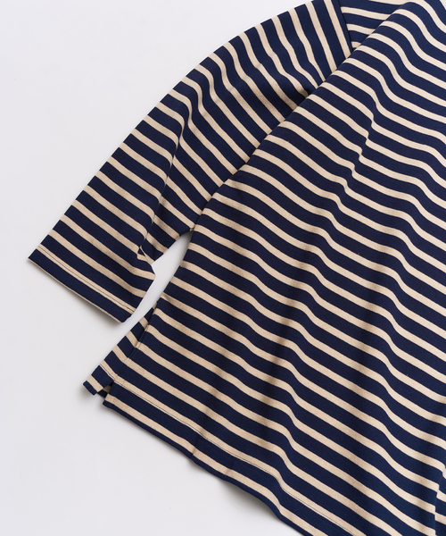 SAINT JAMES（セントジェームス）の「SAINT JAMES / セントジェームス 別注 ウエッソンルーズ（Tシャツ/カットソー・メンズ・ネイビー/グリーン・5/4/6）」の13枚目の写真