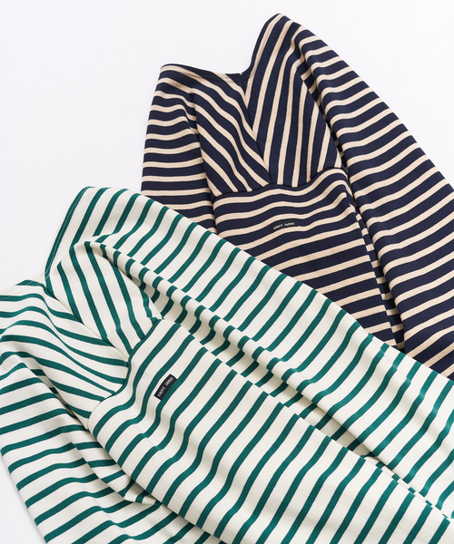 SAINT JAMES(セントジェームス)の「SAINT JAMES / セントジェームス 別注 ウエッソンルーズ(Tシャツ/カットソー・メンズ・ネイビー/グリーン・5/4/6)」の22枚目の写真