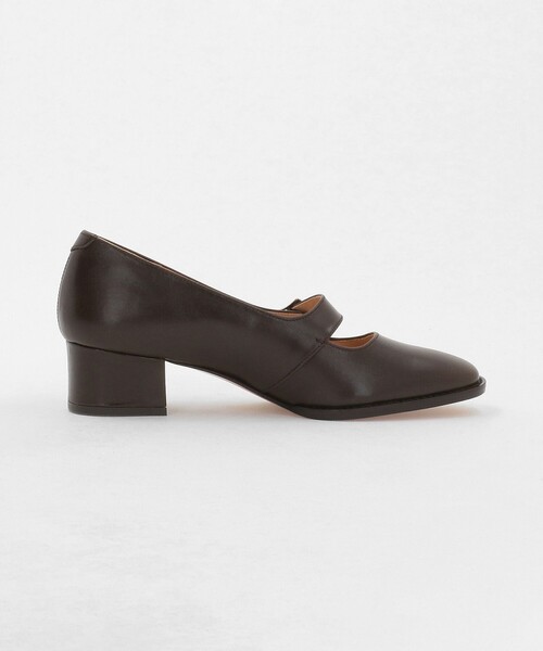 Steven Alan(スティーブンアラン)の「<Steven Alan>レザー モンク ストラップ ヒール シューズ(パンプス・レディース・ダークブラウン・37/36/37h/36h)」の4枚目の写真