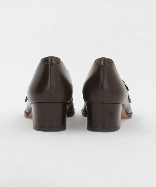 Steven Alan(スティーブンアラン)の「<Steven Alan>レザー モンク ストラップ ヒール シューズ(パンプス・レディース・ダークブラウン・37/36/37h/36h)」の5枚目の写真