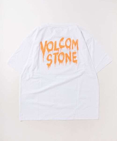 VOLCOM(ボルコム)の「VOLCOM/ボルコム 水着 ラッシュガード 半袖 Tシャツ BURNING SURF SS TEE VLY261015(ラッシュガード・メンズ・オリーブ/ホワイト/ブラック・XL/L/M)」の6枚目の写真