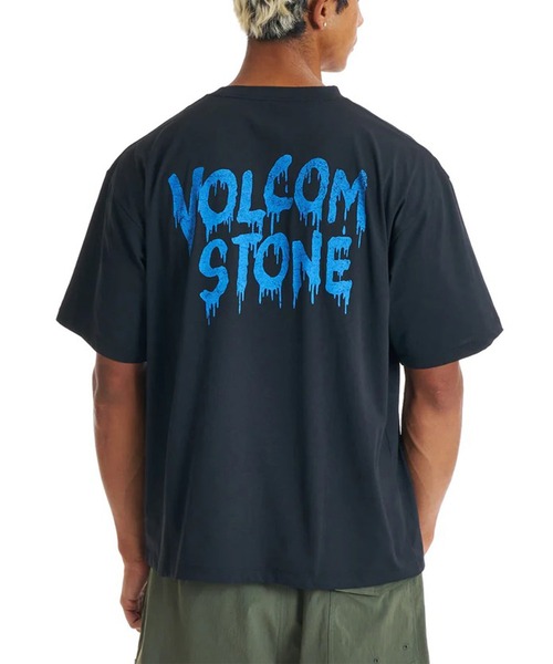 VOLCOM(ボルコム)の「VOLCOM/ボルコム 水着 ラッシュガード 半袖 Tシャツ BURNING SURF SS TEE VLY261015(ラッシュガード・メンズ・オリーブ/ホワイト/ブラック・XL/L/M)」の11枚目の写真