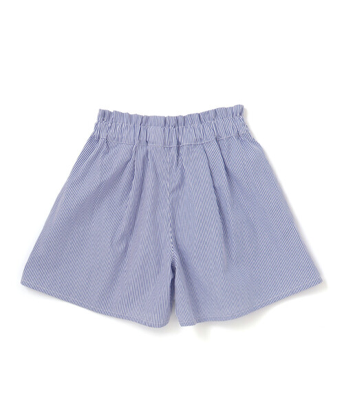 BeBe Petits Pois Vert（ベベプチポワヴェール）の「【店舗限定】ストライプ切り替えトップス＋ショートパンツセットアップ(95～150cm)（セットアップ・キッズ・ブルー系その他2/レッド系その他・110cm/120cm/95cm/100cm/140cm/130cm/150cm）」の19枚目の写真