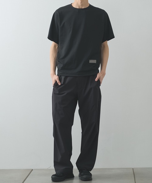 POLIQUANT(ポリクアント)の「【POLIQUANT/ポリクアント】THE DEFORMED PTRN. S/S PULLOVER(Tシャツ/カットソー・メンズ・ブラック/ライトグレー・1/2)」の14枚目の写真