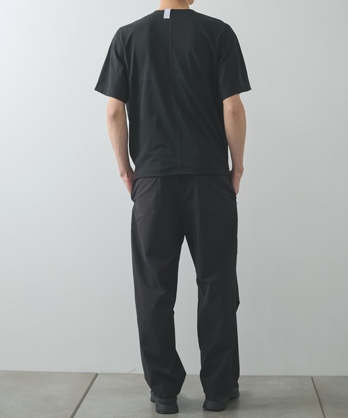 POLIQUANT(ポリクアント)の「【POLIQUANT/ポリクアント】THE DEFORMED PTRN. S/S PULLOVER(Tシャツ/カットソー・メンズ・ブラック/ライトグレー・1/2)」の12枚目の写真