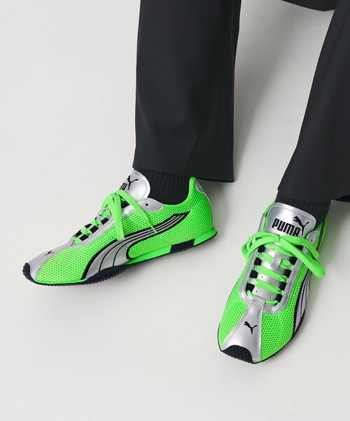 PUMA(プーマ)の「<PUMA>Hストリート OG スニーカー(スニーカー・メンズ・ライム/ブラック・27cm/28.5cm/29cm/28cm/27.5cm/26.5cm/26cm)」の4枚目の写真
