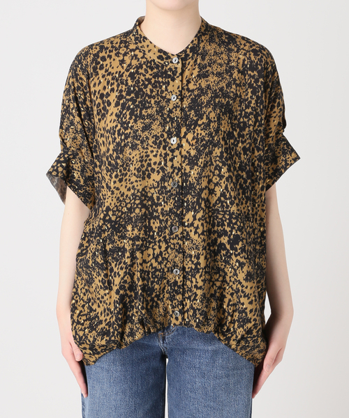 journal standard L'essage(ジャーナルスタンダードレサージュ)の「DEVEAUX GOLDラメモノトーンシャツ 2(シャツ/ブラウス・レディース・ブラック系その他/ベージュ・FREE)」の22枚目の写真