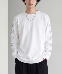 MNKR（モニカ）の「【T18】【MNKR Brand/エムエヌケーアールブランド】MENS L/S TEES(FUCKEM)（Tシャツ/カットソー）」
