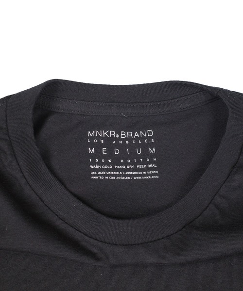 MNKR(モニカ)の「【T18】【MNKR Brand/エムエヌケーアールブランド】MENS L/S TEES(FUCKEM)(Tシャツ/カットソー・メンズ・ブラック/ホワイト・LARGE/SMALL/MEDIUM)」の10枚目の写真