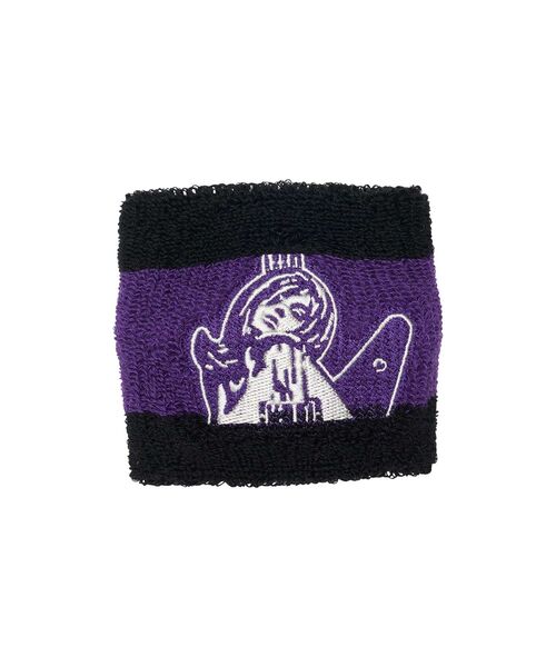 HYSTERIC GLAMOUR（ヒステリックグラマー）の「GUITAR GIRL刺繍 リストバンド（その他・レディース・ブルー/レッド/パープル・FREE）」の3枚目の写真