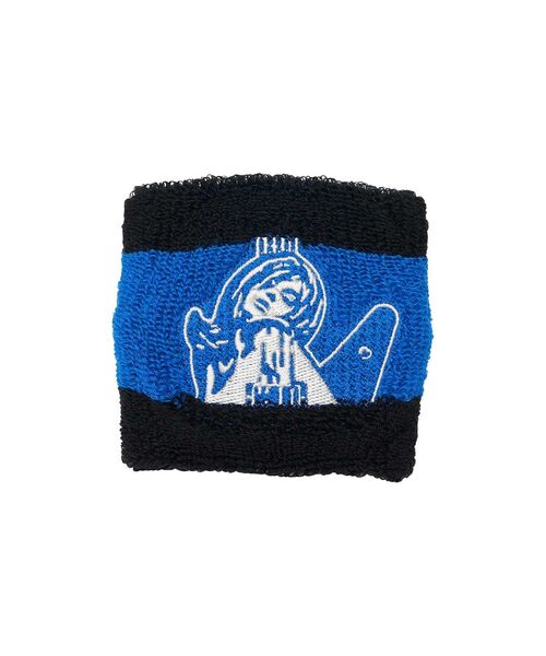 HYSTERIC GLAMOUR（ヒステリックグラマー）の「GUITAR GIRL刺繍 リストバンド（その他・レディース・ブルー/レッド/パープル・FREE）」の2枚目の写真