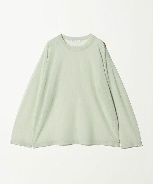 BEAUTY&YOUTH UNITED ARROWS(ビューティーアンドユースユナイテッドアローズ)の「レーヨンナイロン ライン シアーニット プルオーバー ウォッシャブル(ニット/セーター・レディース・ダークブラウン/ライム/オフホワイト・FREE)」の20枚目の写真