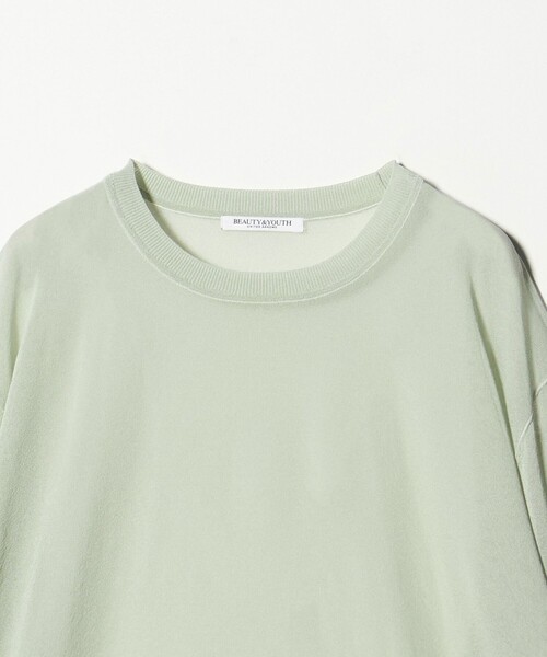 BEAUTY&YOUTH UNITED ARROWS(ビューティーアンドユースユナイテッドアローズ)の「レーヨンナイロン ライン シアーニット プルオーバー ウォッシャブル(ニット/セーター・レディース・ダークブラウン/ライム/オフホワイト・FREE)」の19枚目の写真