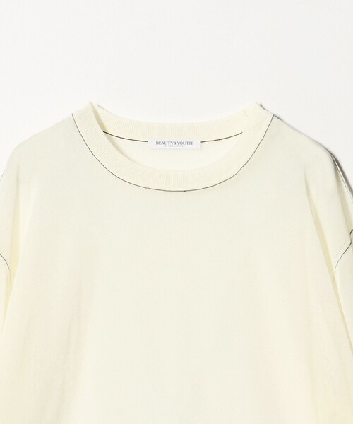 BEAUTY&YOUTH UNITED ARROWS(ビューティーアンドユースユナイテッドアローズ)の「レーヨンナイロン ライン シアーニット プルオーバー ウォッシャブル(ニット/セーター・レディース・ダークブラウン/ライム/オフホワイト・FREE)」の16枚目の写真