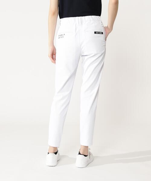 PEARLY GATES(パーリーゲイツ)の「【PEARLY GATES】Peストレッチドビー(その他パンツ・レディース・ホワイト/ネイビー・MEDIUM/LARGE/SMALL)」の5枚目の写真