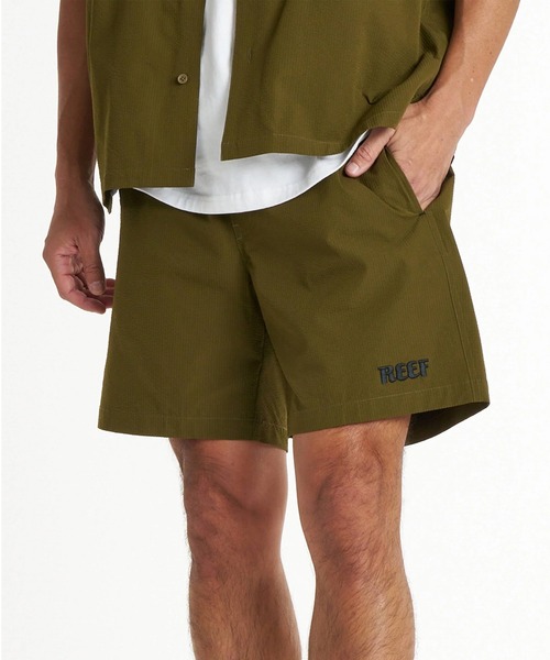 REEF(リーフ)の「REEF/リーフ ハーフパンツ ショートパンツ ジャムショーツ UVカット 抗菌防臭 ストレッチ 塩素対応 水陸両用 セットアップ対応 EBS262603T(その他パンツ・メンズ・オリーブ/ブラック・M/L)」の7枚目の写真