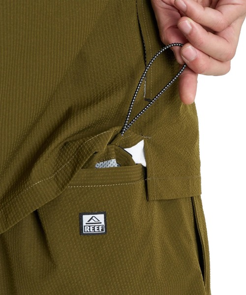 REEF(リーフ)の「REEF/リーフ ハーフパンツ ショートパンツ ジャムショーツ UVカット 抗菌防臭 ストレッチ 塩素対応 水陸両用 セットアップ対応 EBS262603T(その他パンツ・メンズ・オリーブ/ブラック・M/L)」の15枚目の写真