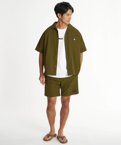 REEF(リーフ)の「REEF/リーフ ハーフパンツ ショートパンツ ジャムショーツ UVカット 抗菌防臭 ストレッチ 塩素対応 水陸両用 セットアップ対応 EBS262603T(その他パンツ・メンズ・オリーブ/ブラック・M/L)」の9枚目の写真
