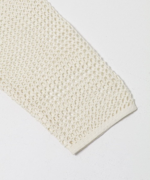 URBAN RESEARCH DOORS(アーバンリサーチドアーズ)の「2wayメッシュプルオーバー(ニット/セーター・レディース・カーキ/アイボリー・FREE)」の11枚目の写真