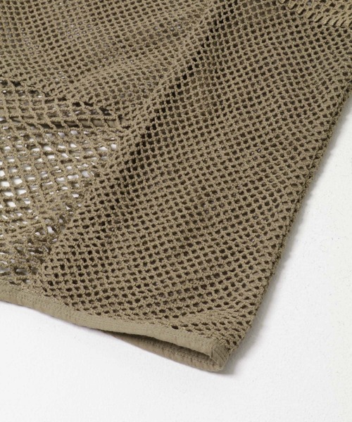 URBAN RESEARCH DOORS(アーバンリサーチドアーズ)の「2wayメッシュプルオーバー(ニット/セーター・レディース・カーキ/アイボリー・FREE)」の21枚目の写真