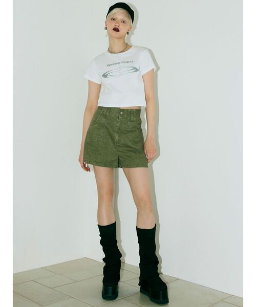 MURUA(ムルーア)の「【Opening Projectコラボ】ロゴプリントTシャツ(Tシャツ/カットソー・レディース・ホワイト/グレー・FREE)」の10枚目の写真