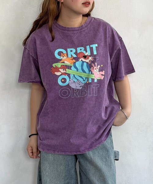 CPCM（シーピーシーエム）の「パウダー加工半袖T（Tシャツ/カットソー・レディース・ブラック/ベージュ/ネイビー/パープル・FREE）」の11枚目の写真