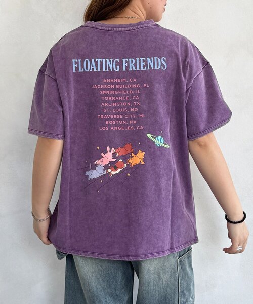 CPCM（シーピーシーエム）の「パウダー加工半袖T（Tシャツ/カットソー・レディース・ブラック/ベージュ/ネイビー/パープル・FREE）」の13枚目の写真