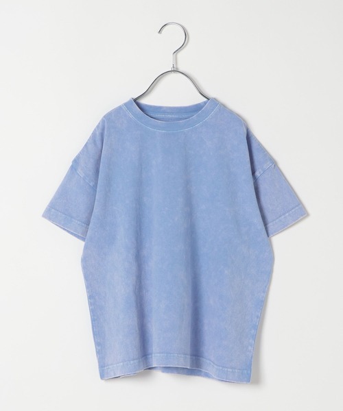 BAYFLOW（ベイフロー）の「[ボトムを選ばない万能T♪]ヴィンテージウォッシュ半袖T(KIDS)（Tシャツ/カットソー・キッズ・ネイビー/パープル/チャコール/グリーン/ブルー/オフホワイト・110cm/120cm/140cm/150cm/130cm）」の17枚目の写真