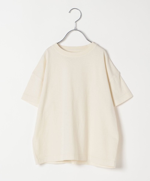BAYFLOW（ベイフロー）の「[ボトムを選ばない万能T♪]ヴィンテージウォッシュ半袖T(KIDS)（Tシャツ/カットソー・キッズ・ネイビー/パープル/チャコール/グリーン/ブルー/オフホワイト・110cm/120cm/140cm/150cm/130cm）」の18枚目の写真