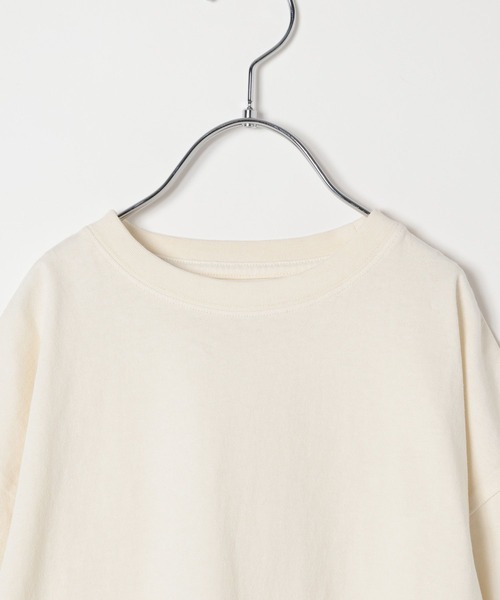 BAYFLOW（ベイフロー）の「[ボトムを選ばない万能T♪]ヴィンテージウォッシュ半袖T(KIDS)（Tシャツ/カットソー・キッズ・ネイビー/パープル/チャコール/グリーン/ブルー/オフホワイト・110cm/120cm/140cm/150cm/130cm）」の20枚目の写真