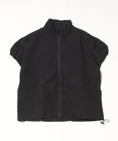 Vini(ヴィニ)の「ハイネック半袖ジップトップス(Tシャツ/カットソー・レディース・ブラウン/ブラック・MEDIUM)」の12枚目の写真