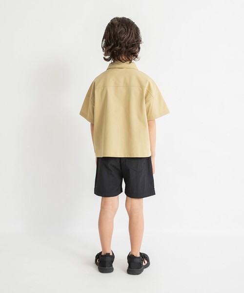 BRANSHES(ブランシェス)の「【水陸両用/撥水加工】ナイロンハーフパンツ(その他パンツ・キッズ・アイボリー/ブラック/ライトグレー/カラフル/パープル・120/110/90/130/140/100/150)」の15枚目の写真
