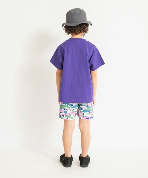 BRANSHES(ブランシェス)の「【水陸両用/撥水加工】ナイロンハーフパンツ(その他パンツ・キッズ・アイボリー/ブラック/ライトグレー/カラフル/パープル・120/110/90/130/140/100/150)」の20枚目の写真